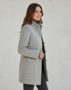 Elegance Mantel - Moderne Vrouwen Wollen Blend Overjas