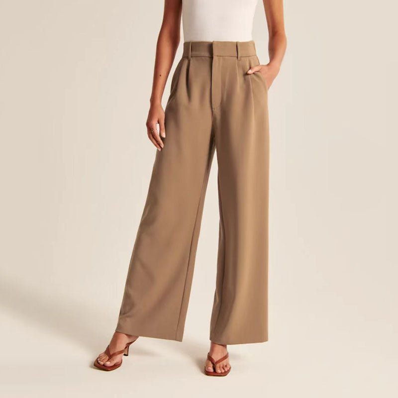 REECE - Dames Pantalon Met Wijde Pijpen - bellanza
